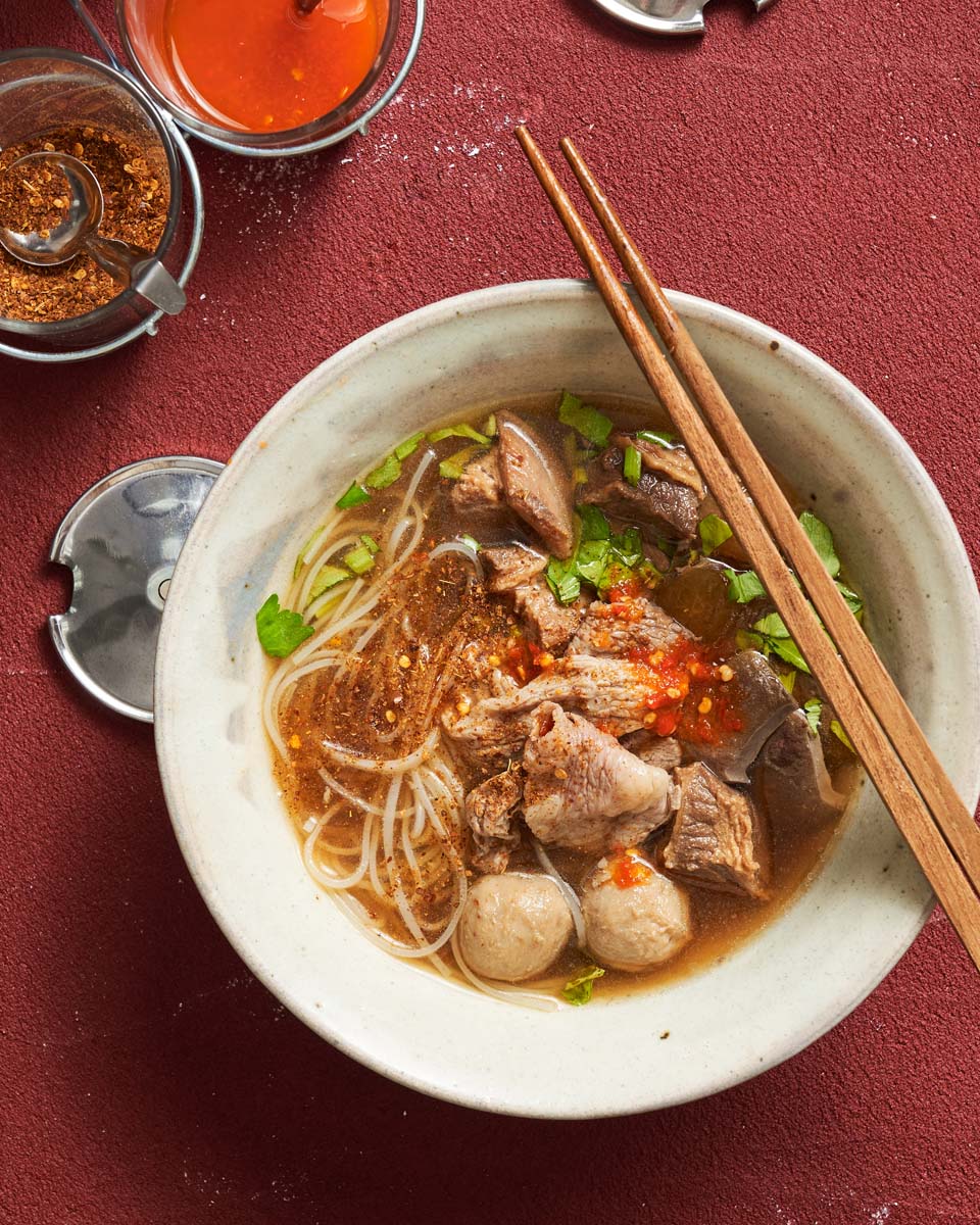 STREET FOOD AT HOME Beef Noodle Soup