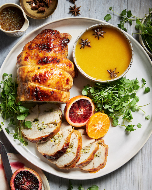 This 5-Spice & Orange Turkey Roll is a standout Thanksgiving recipe.