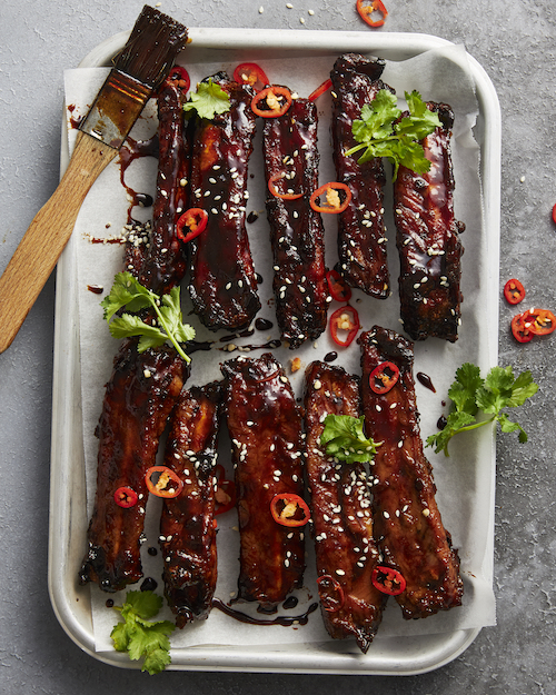 Air-fryer Singapore Coffee Ribs