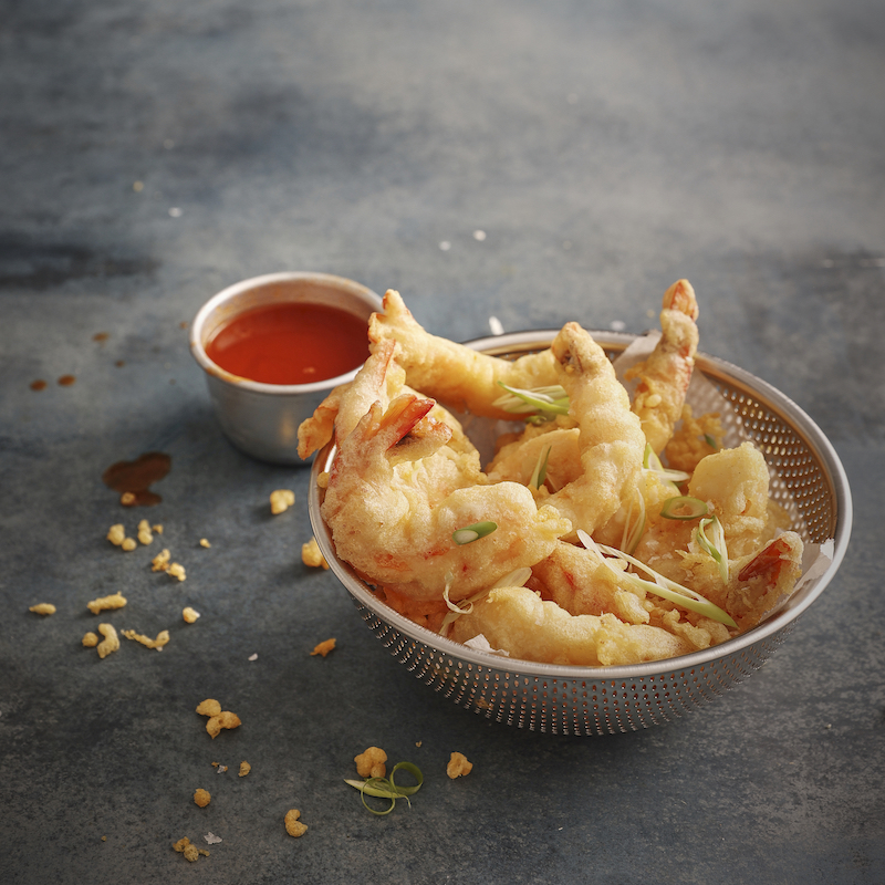 Beer Battered Sweet & Sour Prawns