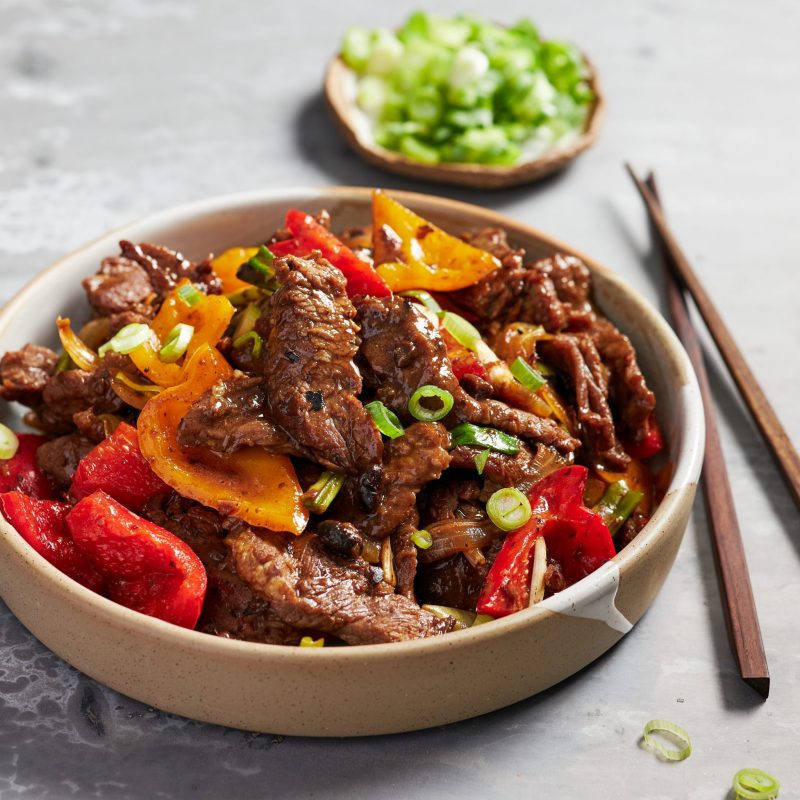 Beef & Black Bean Stir-fry