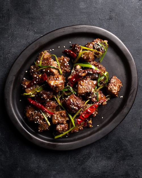 Chinese Lamb, Cumin & Leek Stir-fry