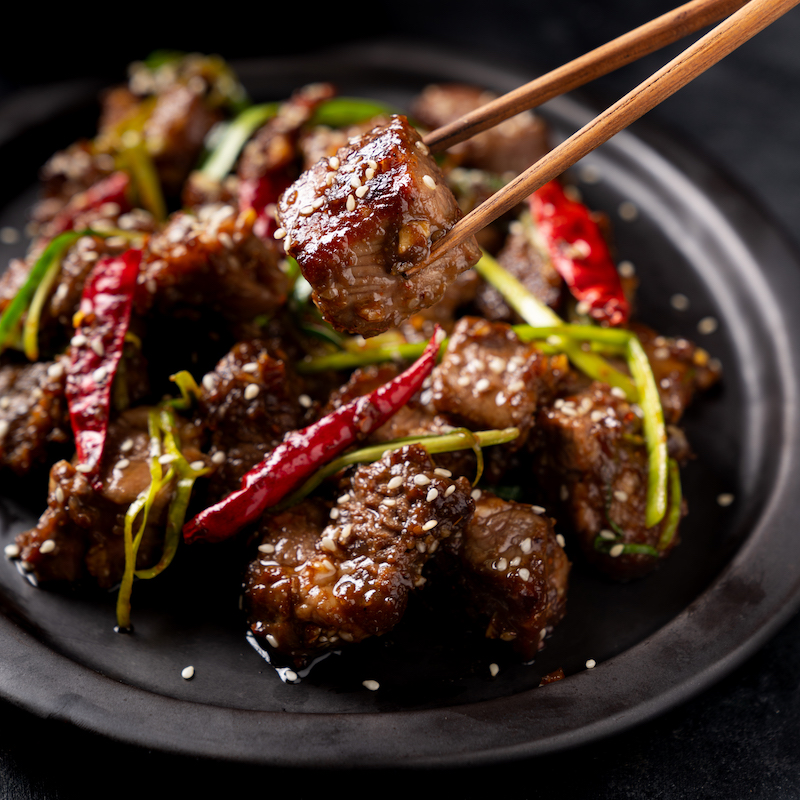 Chinese Lamb, Cumin & Leek Stir-fry