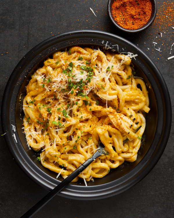 Creamy Butternut Pumpkin Udon Noodles