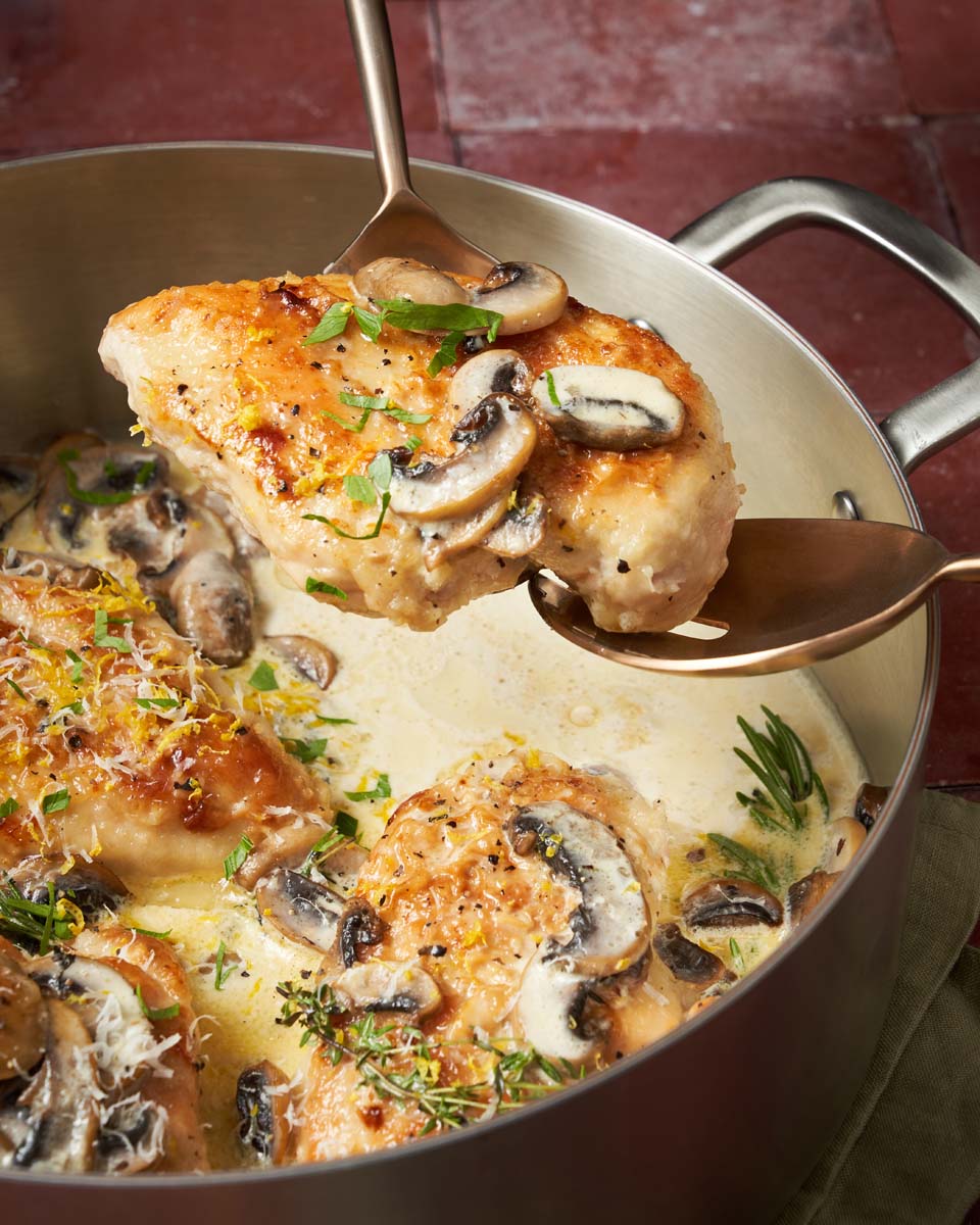 Creamy chicken with mushrooms, Chicken breast in cream sauce, Mushroom sauce chicken, Easy chicken dinner, Comfort food chicken recipe