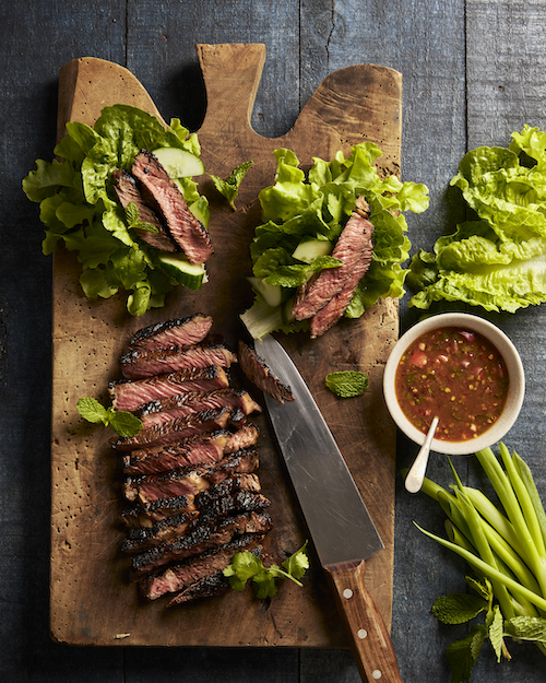 Crying Tiger Beef Lettuce Wraps