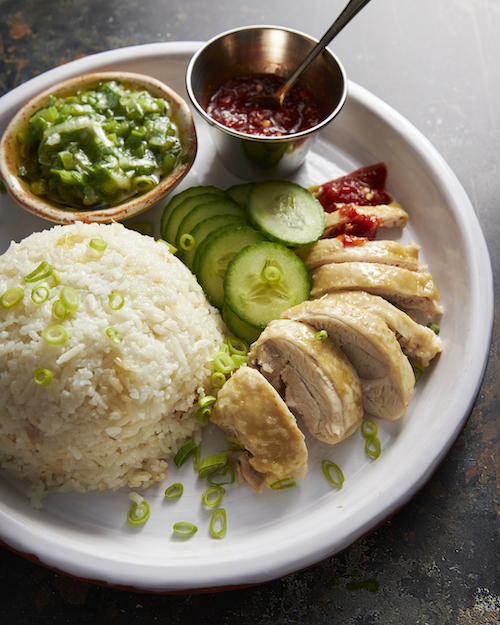 Easy One-Pot Hainanese Chicken Rice