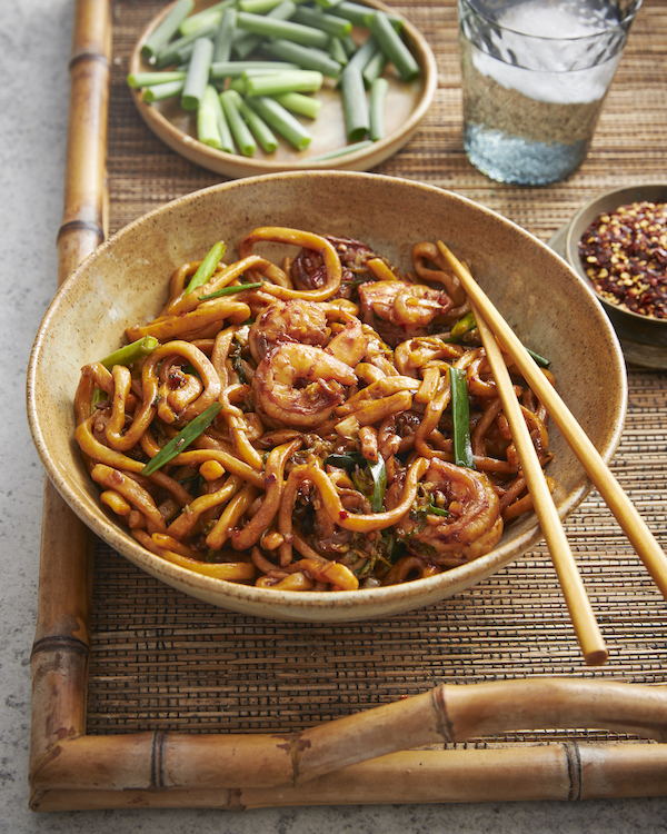 Garlic Shrimp Hokkien Noodles