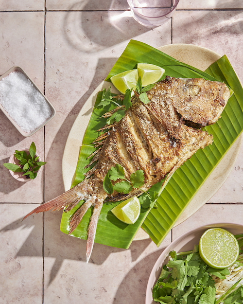 Green Curry Crispy Snapper