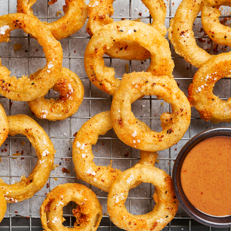 Korean-style Onion Rings