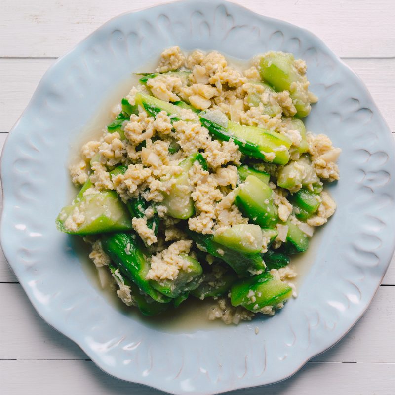 Mum’s Egg & Vegetable Stir-fry