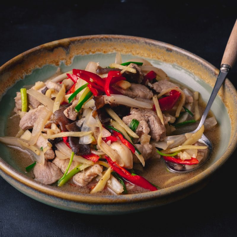 Mum’s Pork & Ginger Stir-Fry