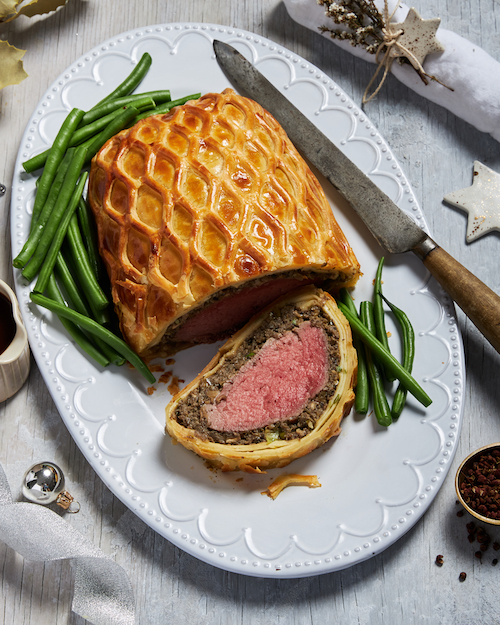 Sichuan and Shiitake Beef Wellington