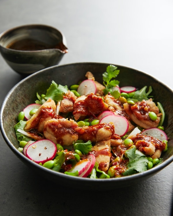 Sichuan Fried Chicken & Radish Salad