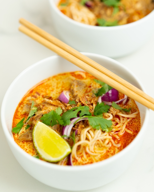 Slow Cooker Chiang Mai Noodle Soup