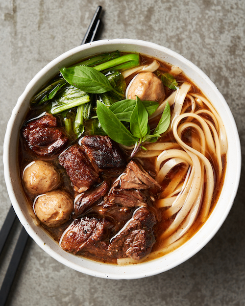 Slow-cooker Thai Beef Noodle Soup