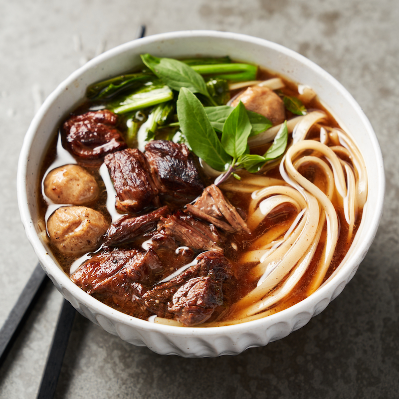 Slow-cooker Thai Beef Noodle Soup