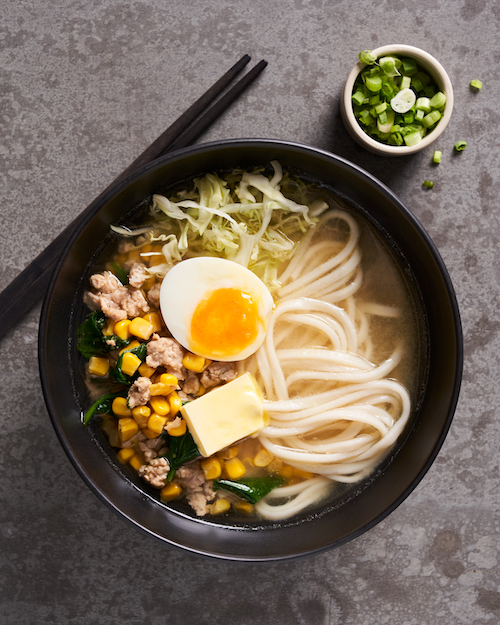 Speedy Sweetcorn & Pork Ramen