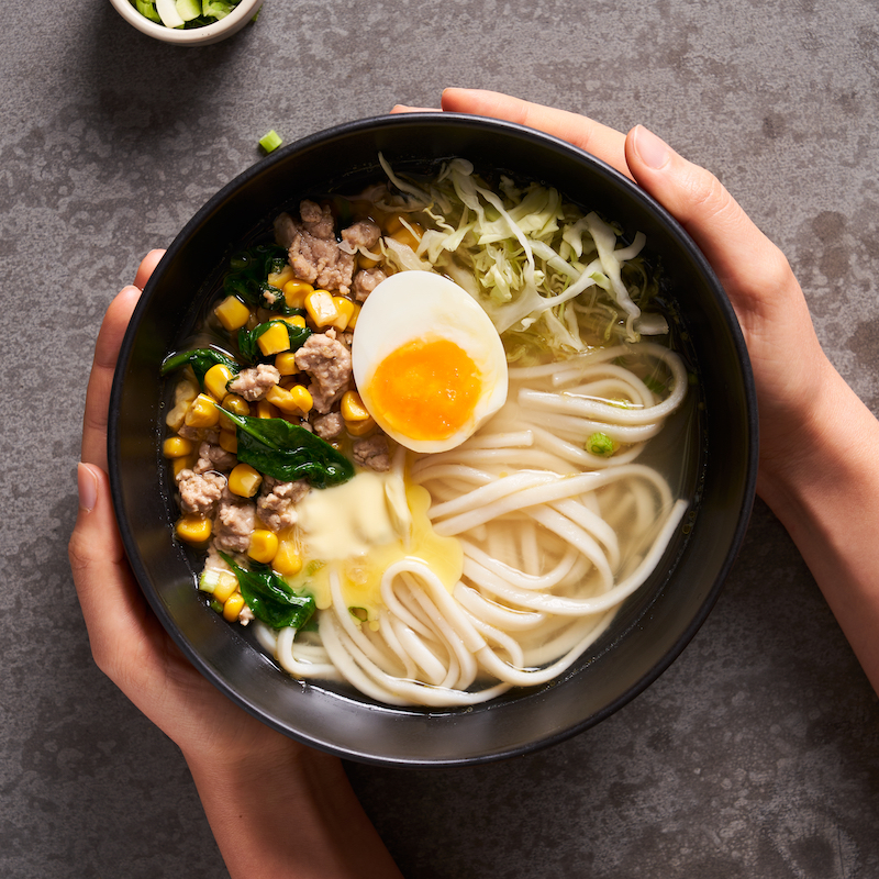 Speedy Sweetcorn & Pork Ramen