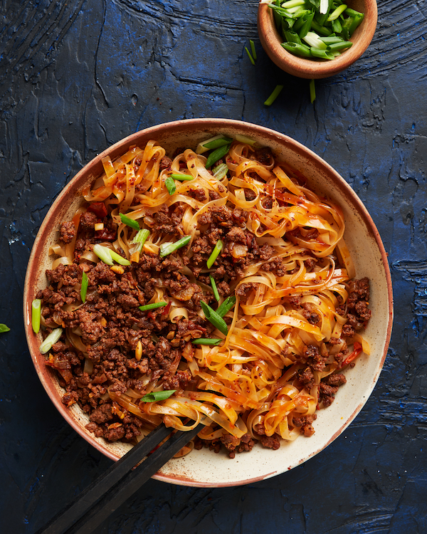 Spicy Beef Sambal Noodles