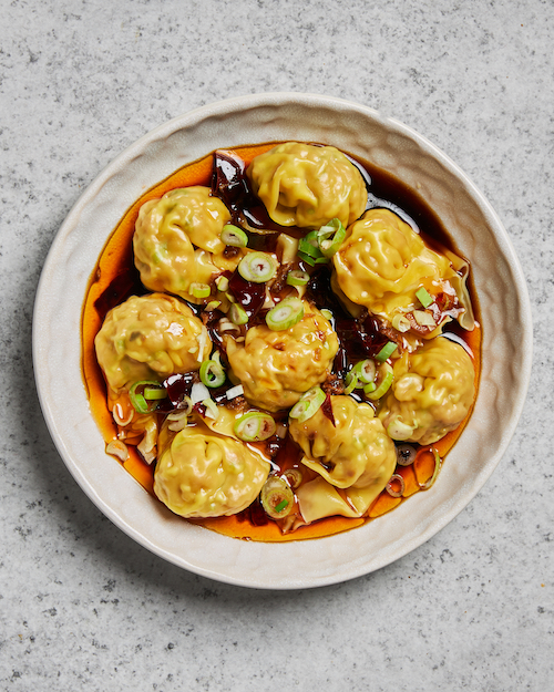 Spicy Chilli Oil Ham Wontons