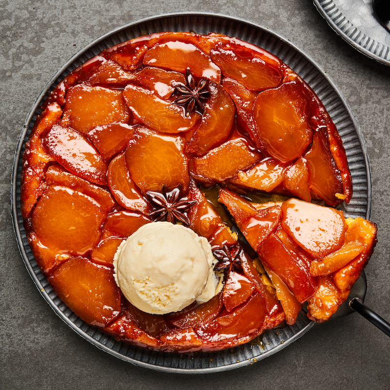 Star Anise and Ginger Tarte Tatin - one of our best desserts!