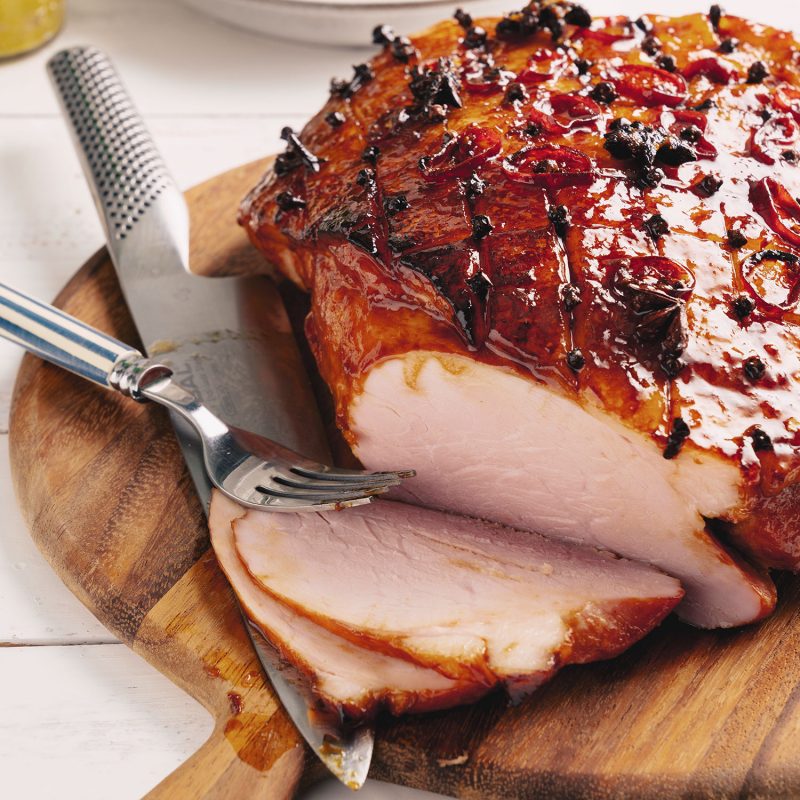 Sticky Glazed Char Siu Ham