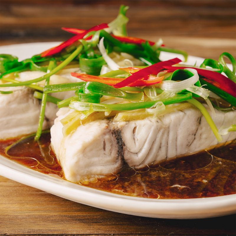 Steamed Ginger & Lime Fish Fillets​