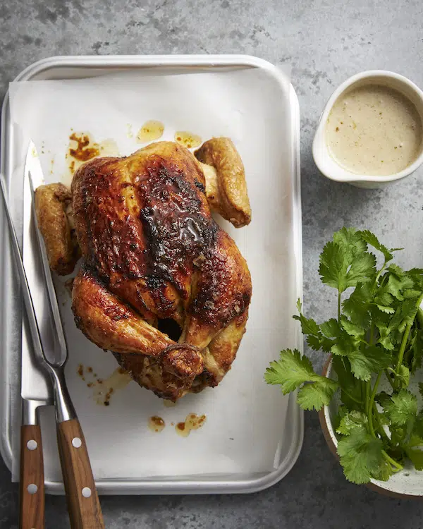 Thai-spiced Butter Roast Chicken