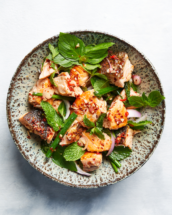 Thai-style Salmon & Herb Salad