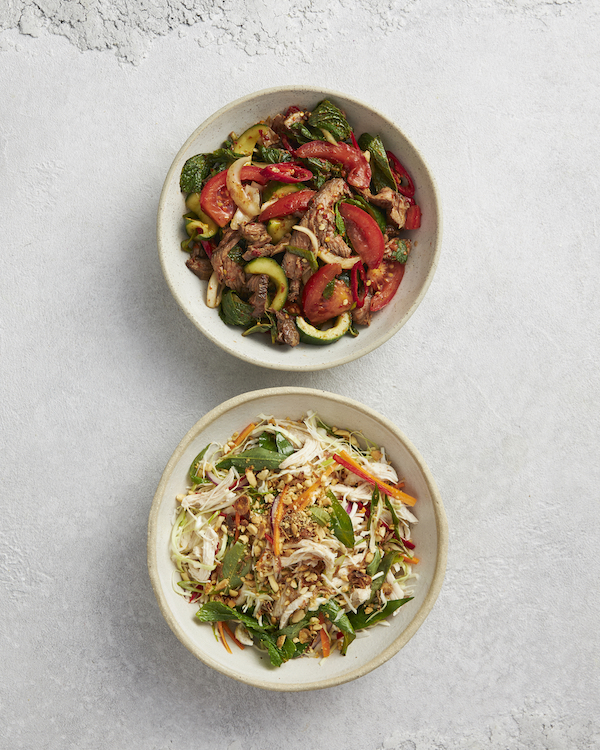 Thai vs Vietnamese salad