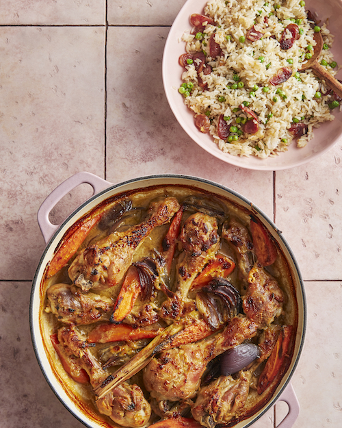 Vietnamese Chicken Curry Traybake & Fried Rice