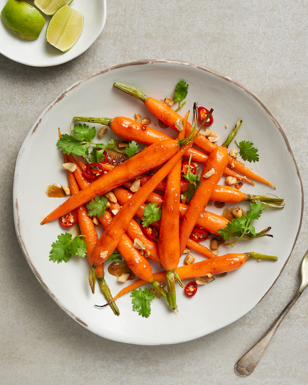 Vietnamese-style Sticky Roasted Carrots