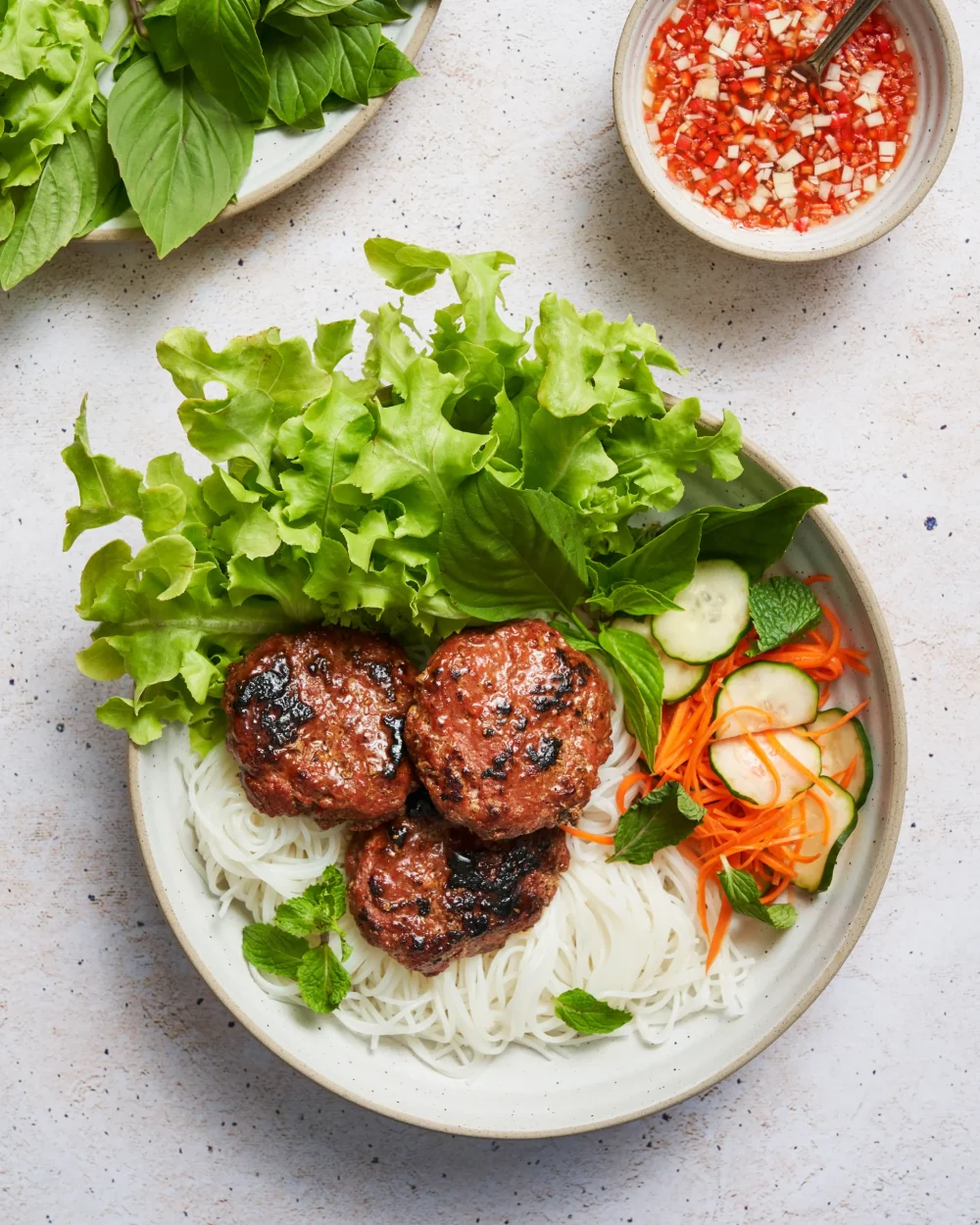 Char Siu Pork Noodle Salad Bowl