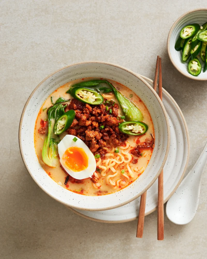 15-Minute Creamy Korean Chicken Ramen