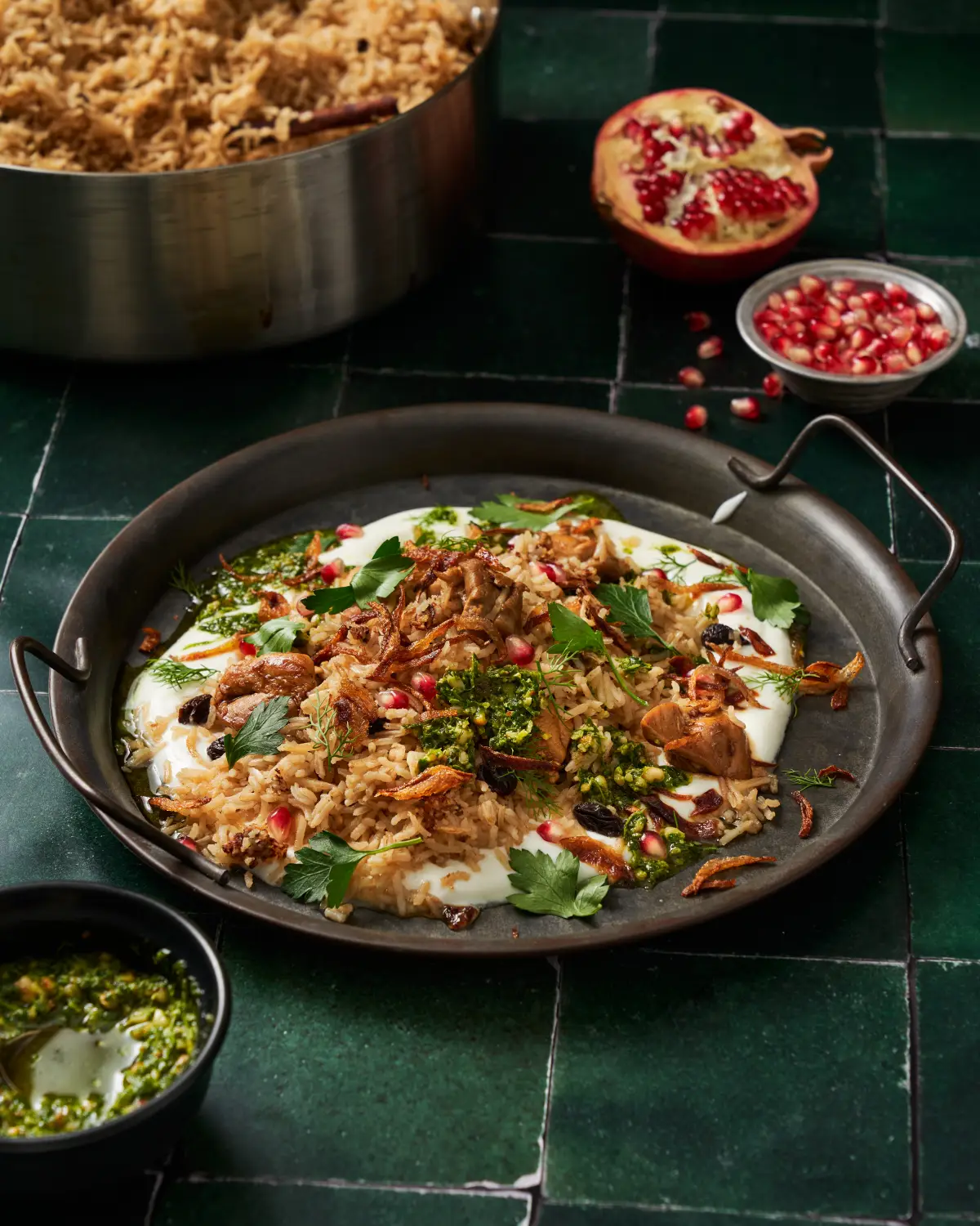 Persian-style Chicken Pilaf