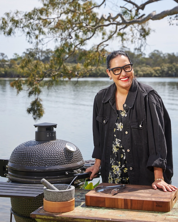 Cooking on a charcoal BBQ