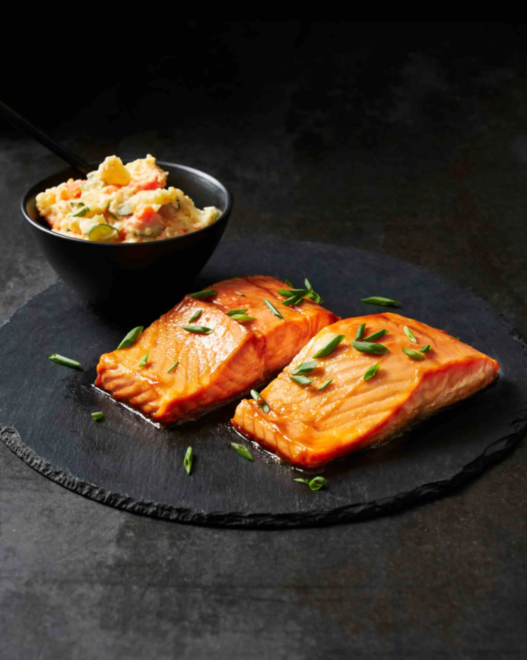 Miso Maple Glazed Salmon