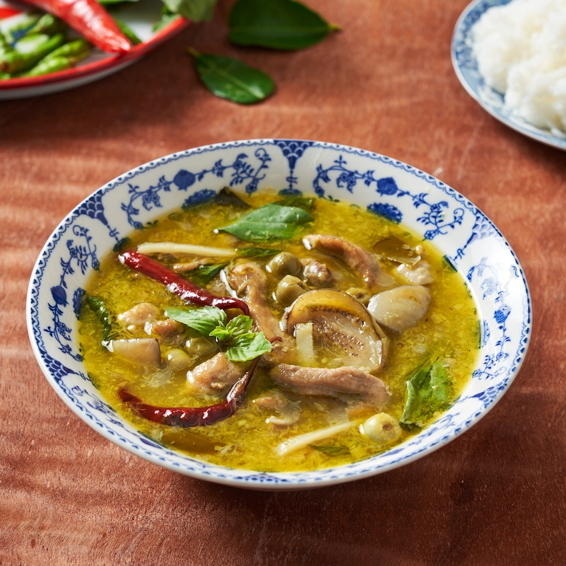 Real-Deal Thai Green Curry From Scratch