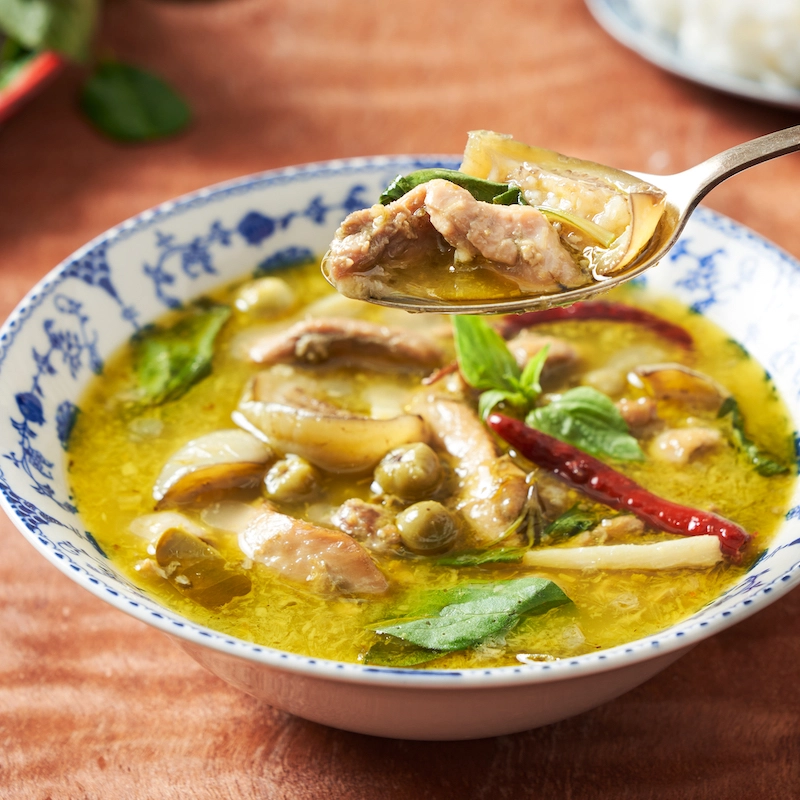 Real-Deal Thai Green Curry From Scratch