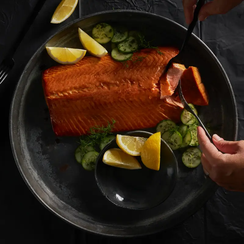 Tea-smoked Salmon