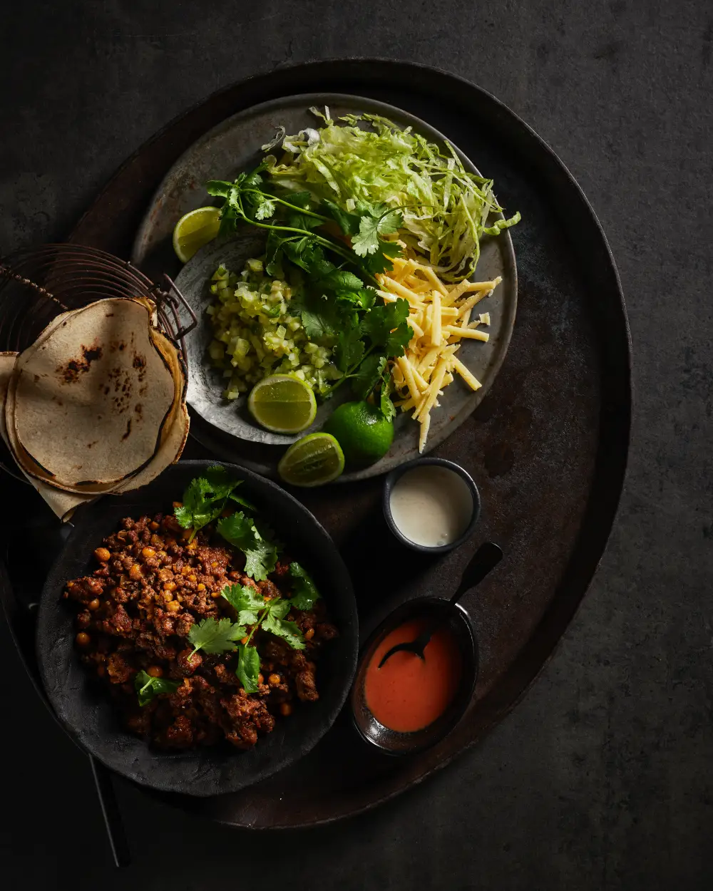 Beef and Chorizo Tacos